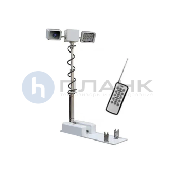 Автомобильная мачта для PTZ камер 1,2/ 2,5/ 3,5 м